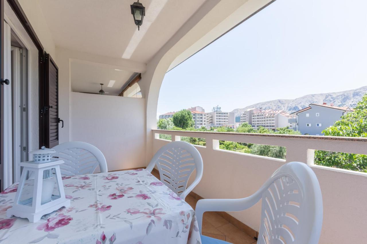Apartment Beti With Balcony Baška Exterior foto